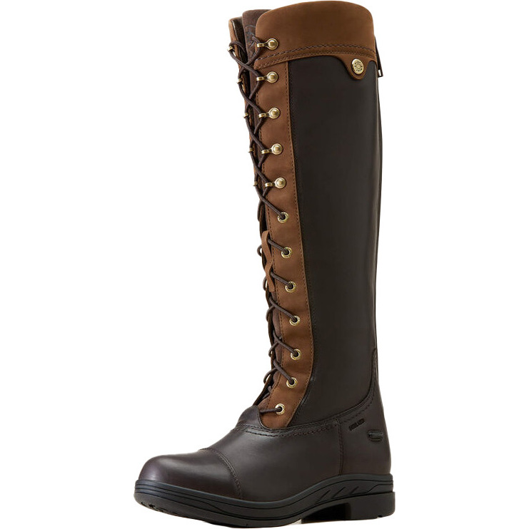 Ariat Damen Coniston Max Wasserdicht Gefüttert Country Stiefel 10047005 - Ebony Brown